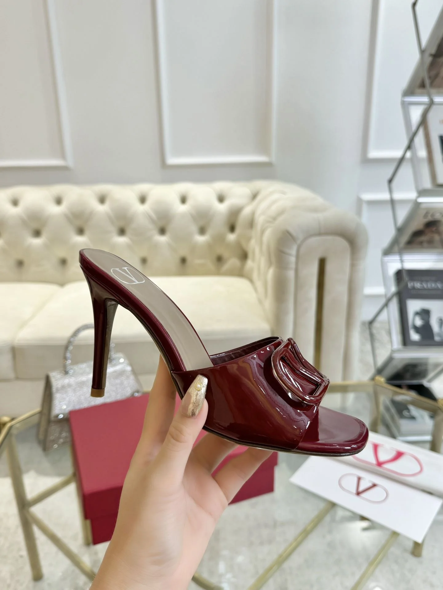 Tailored Valentino Slippers 35890