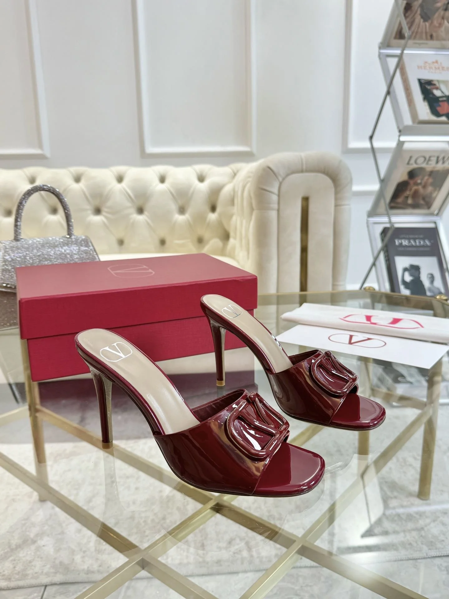 Tailored Valentino Slippers 35890