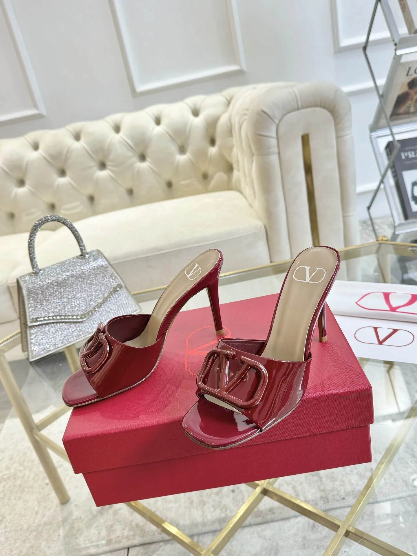Tailored Valentino Slippers 35890