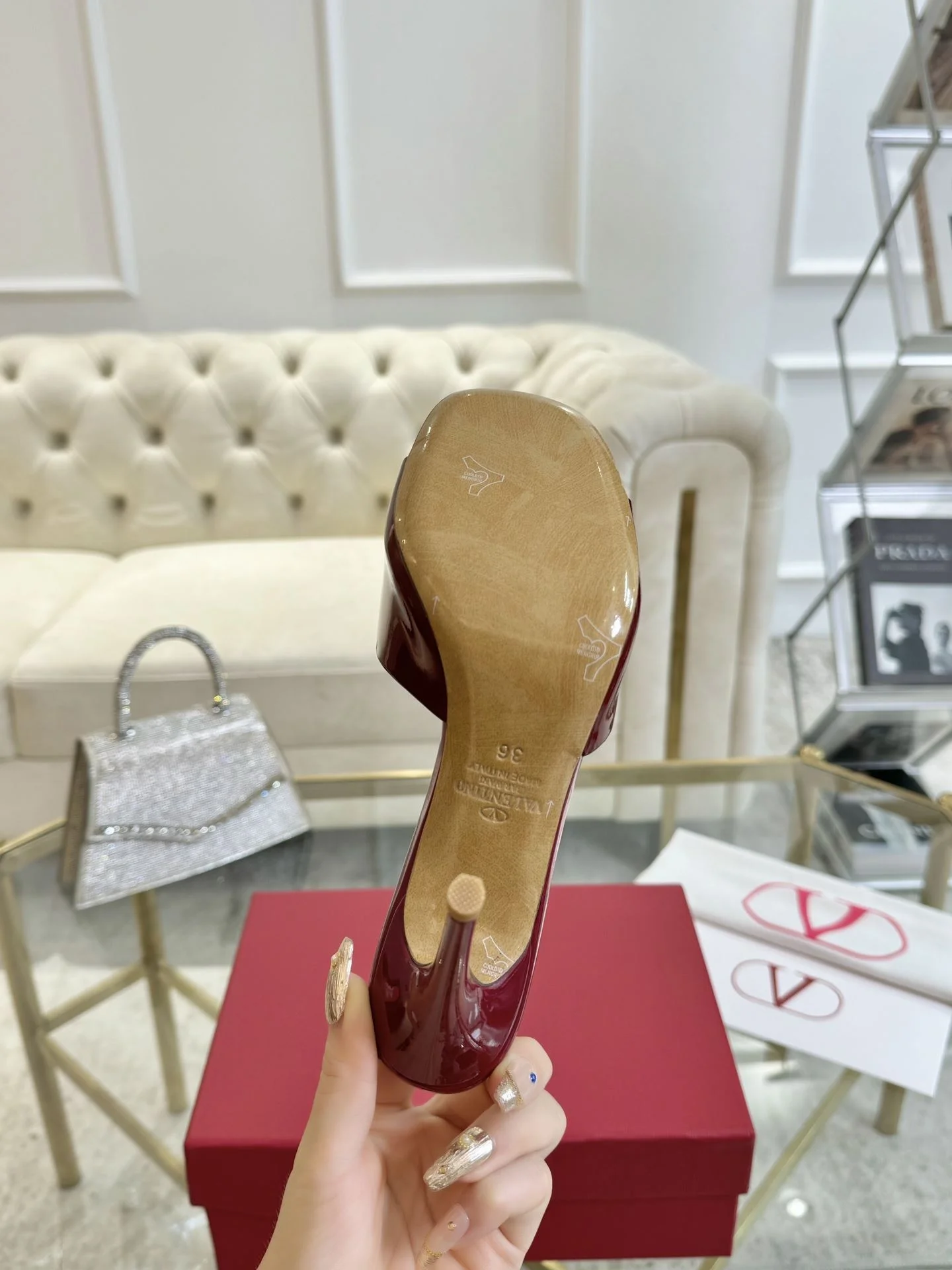 Tailored Valentino Slippers 35890