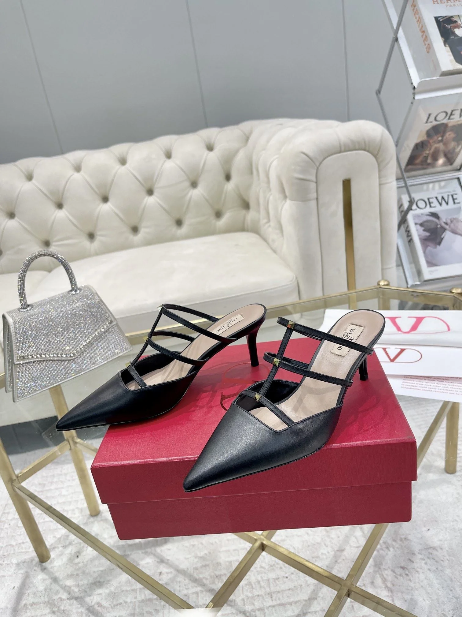 Valentino Slippers Tailored 35905