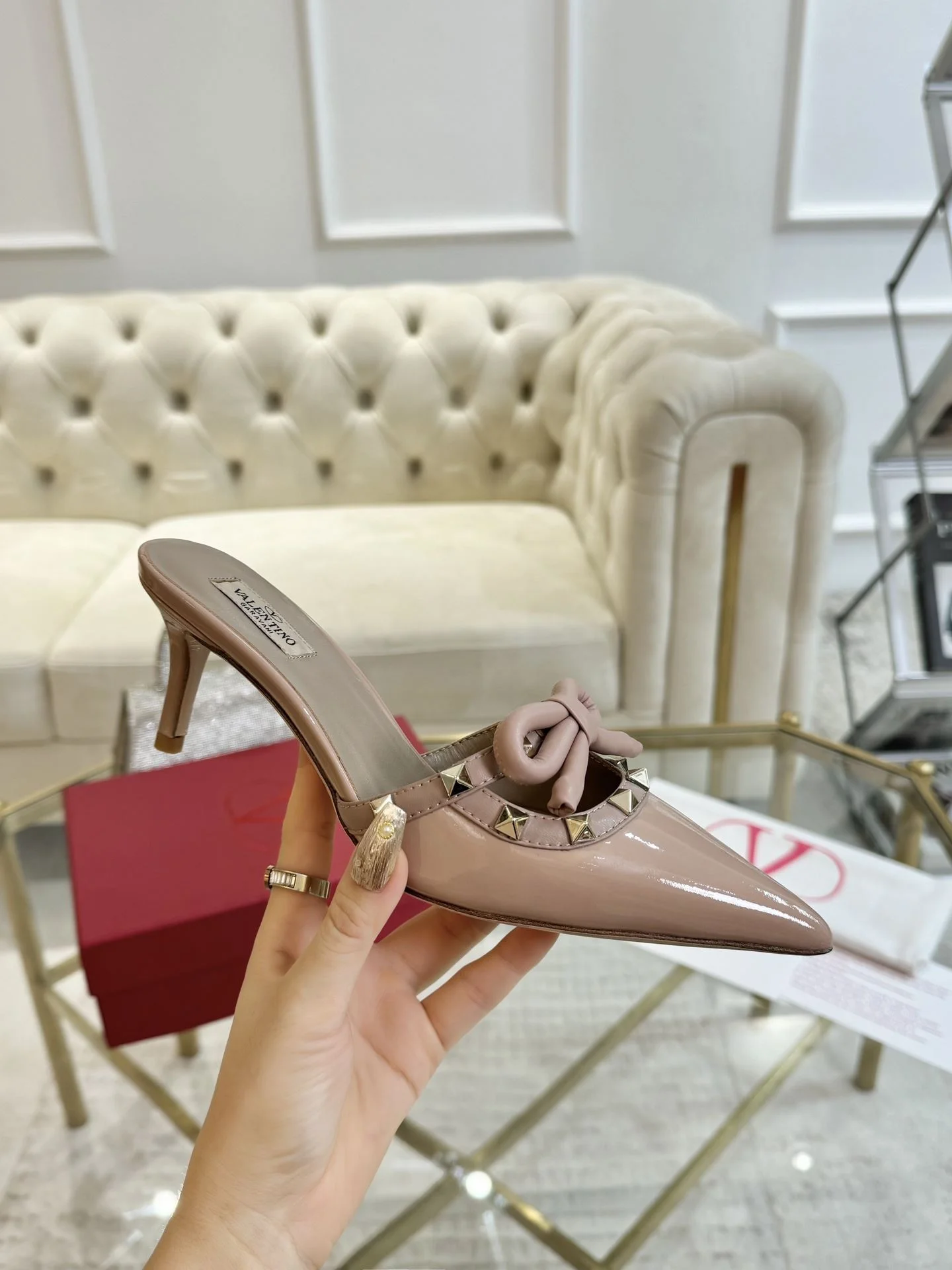 Cozy Valentino Slippers 35906