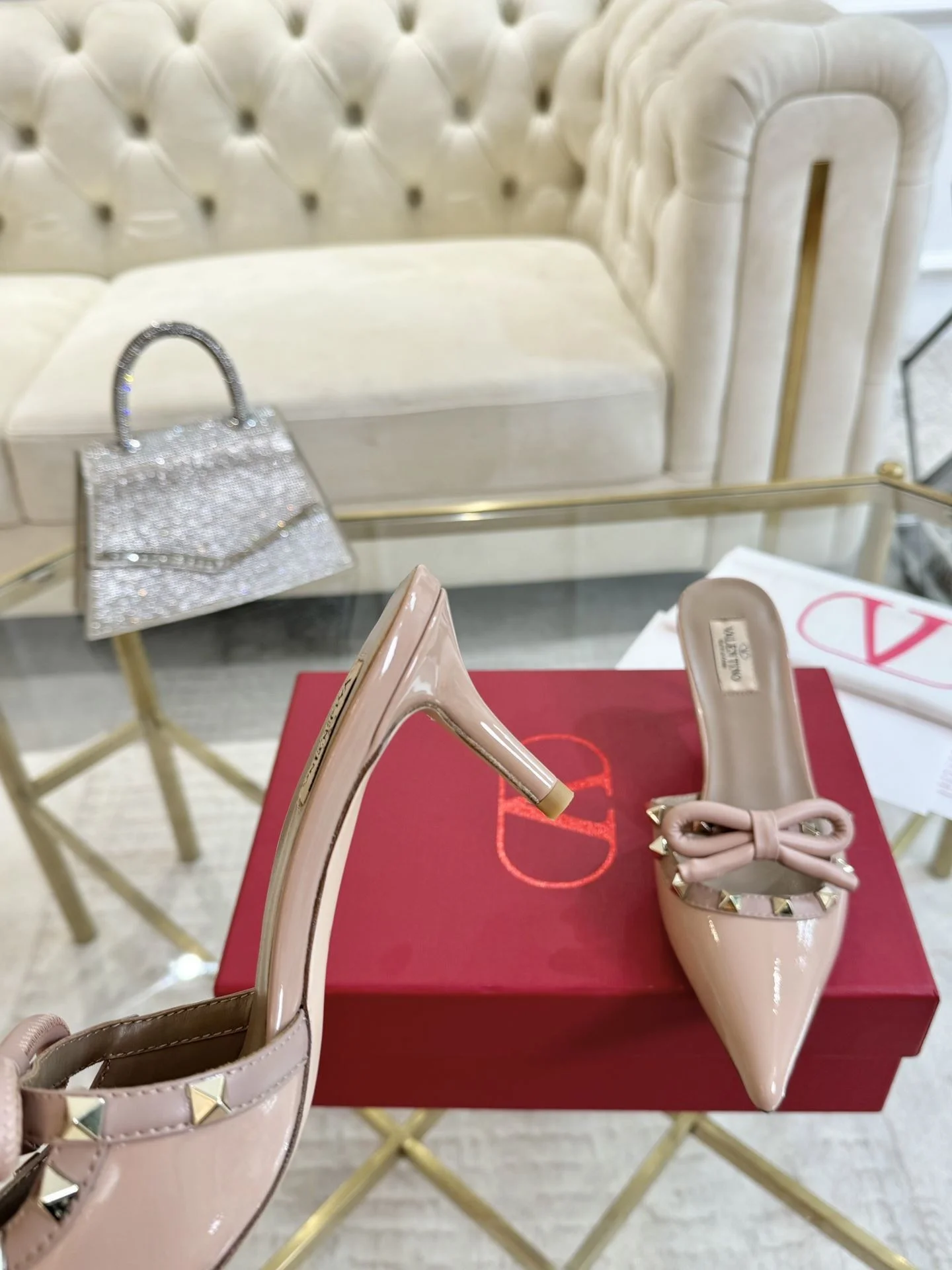 Cozy Valentino Slippers 35906