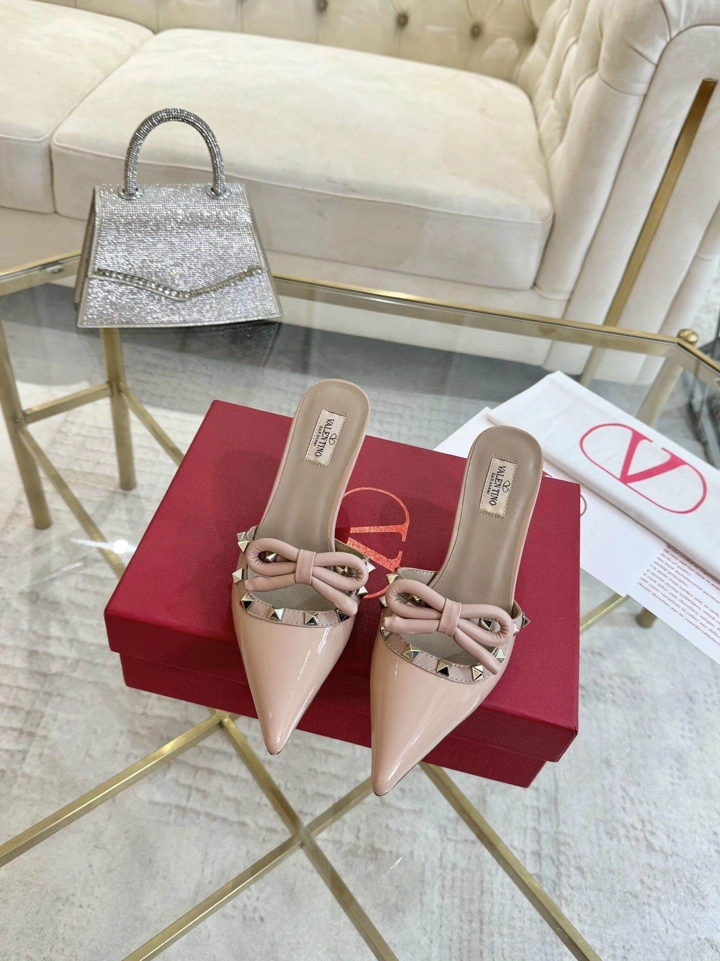 Cozy Valentino Slippers 35906