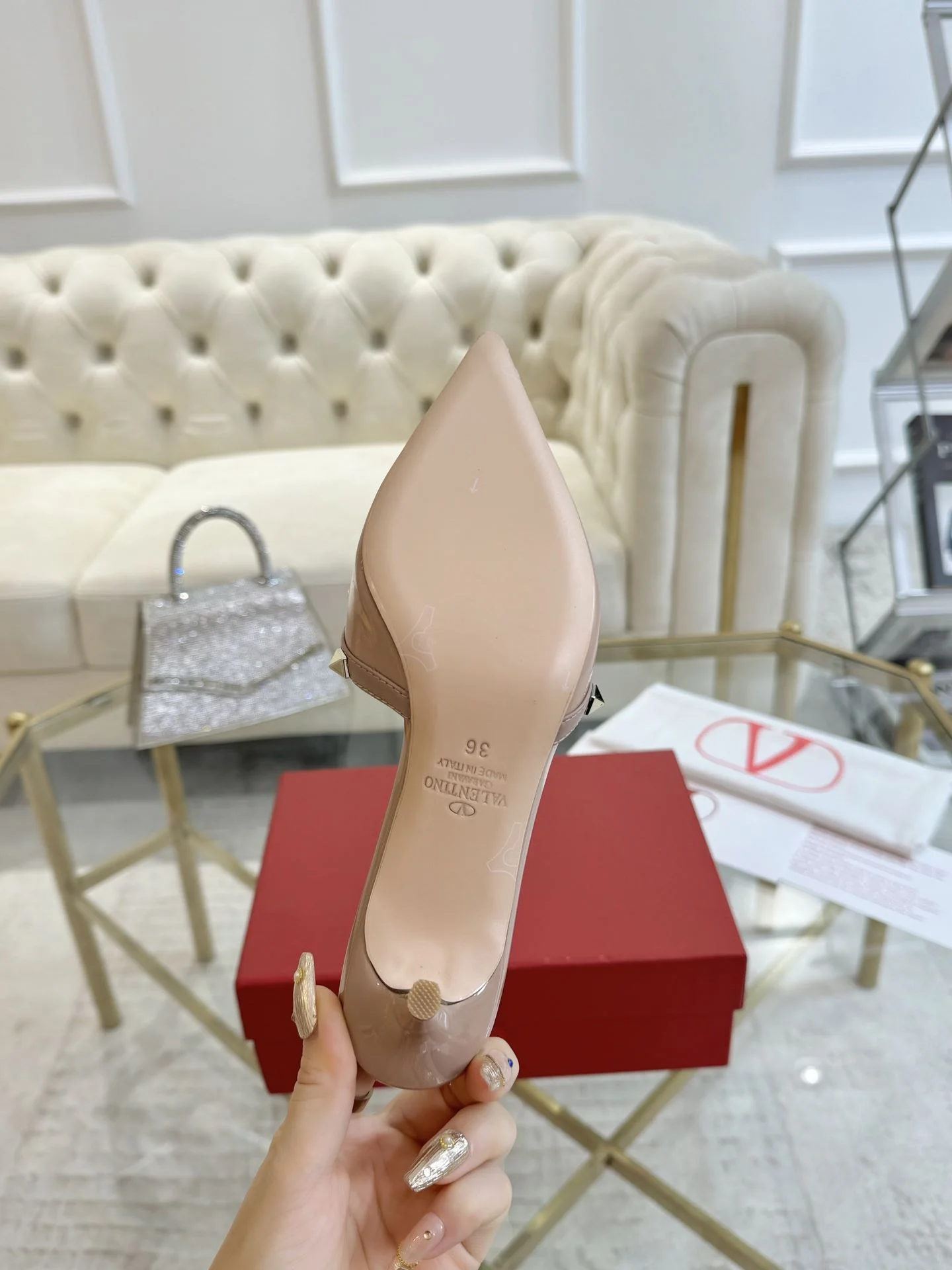 Cozy Valentino Slippers 35906