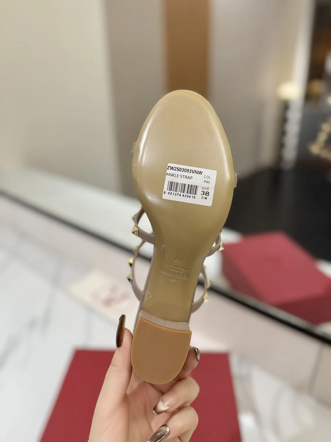 SmoothTexture Valentino Slippers 35871