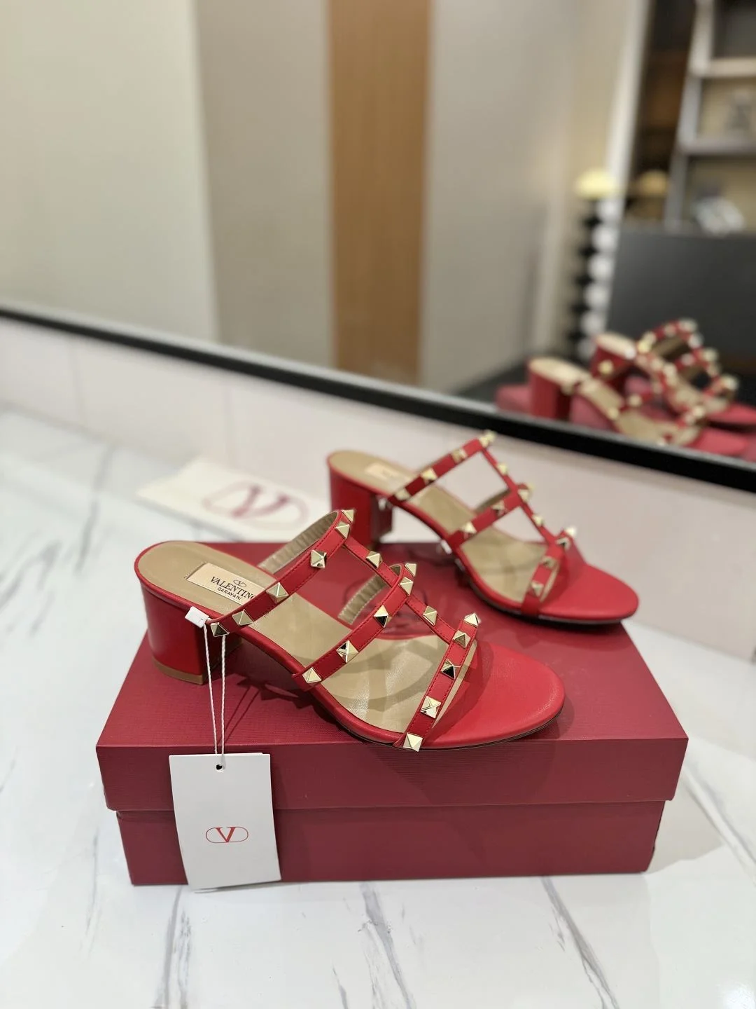 Cozy Valentino Slippers 35873