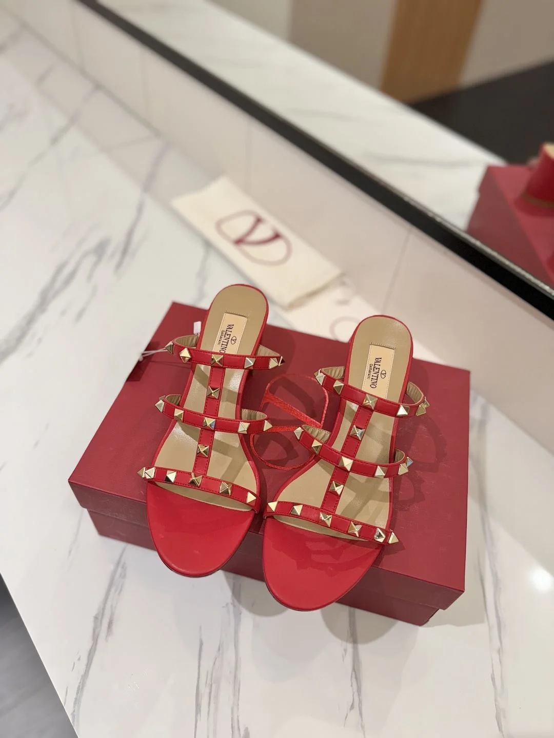 Cozy Valentino Slippers 35873