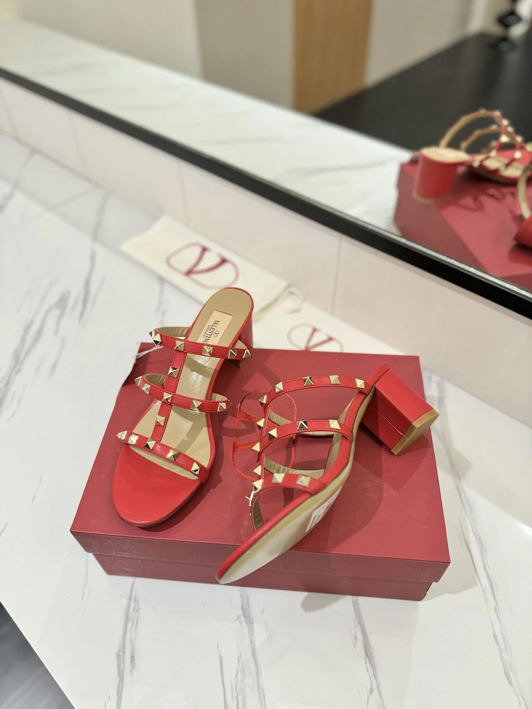 Cozy Valentino Slippers 35873