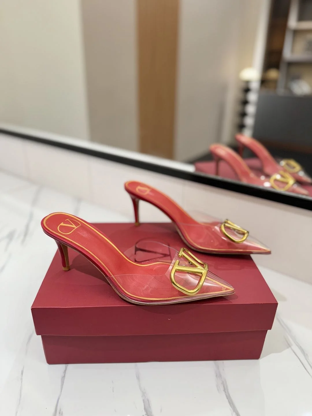 Lightweight Valentino Slippers 35864