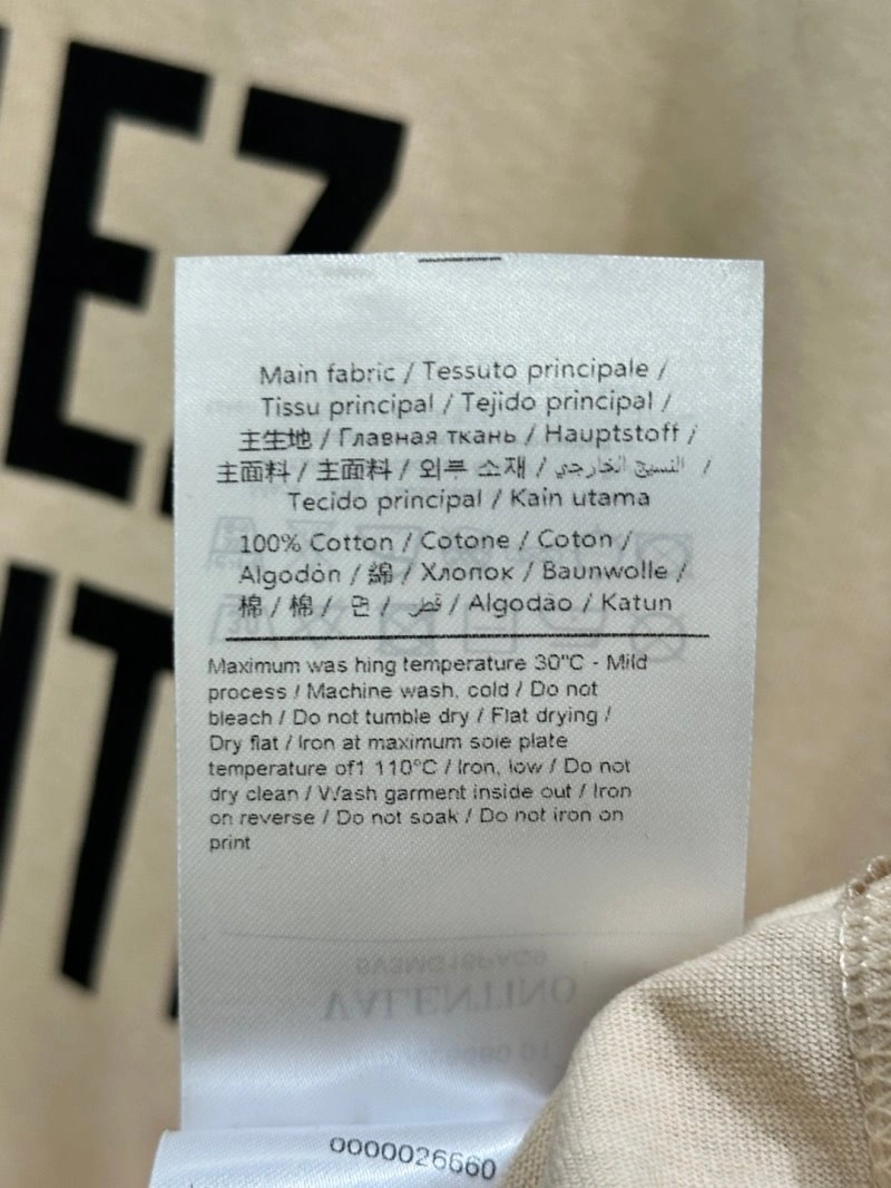 OdorResistant Valentino T-Shirts 174435