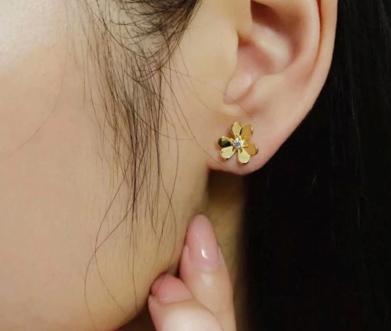 Vca Earrings SmoothTexture 254995