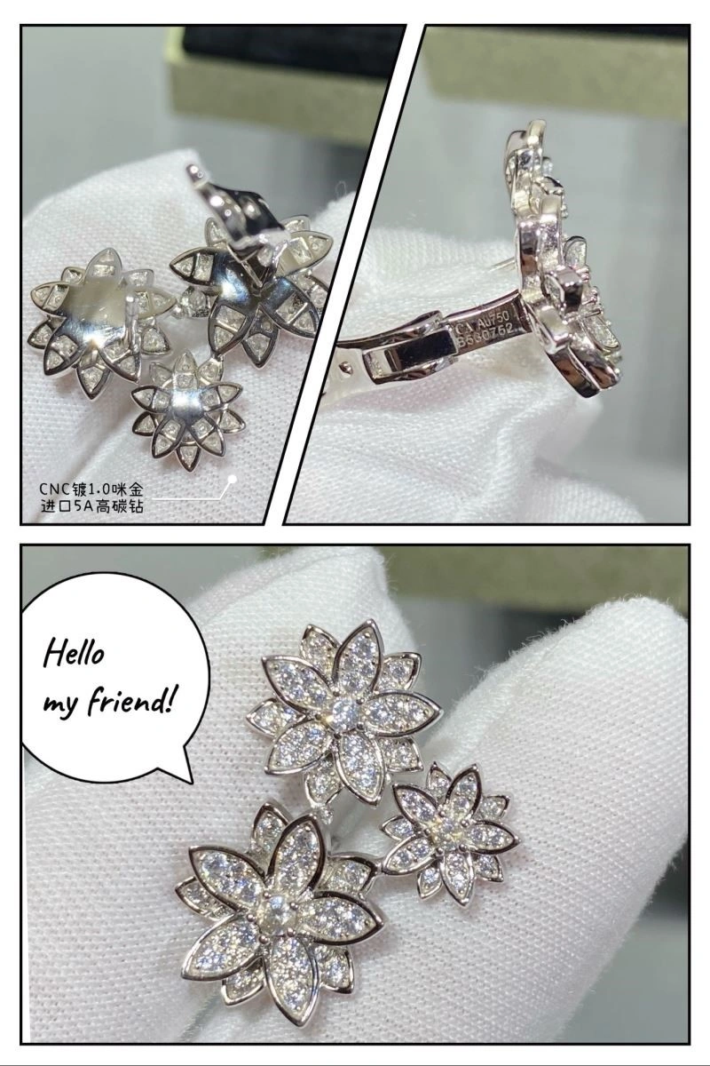 Compact Vca Earrings 254715