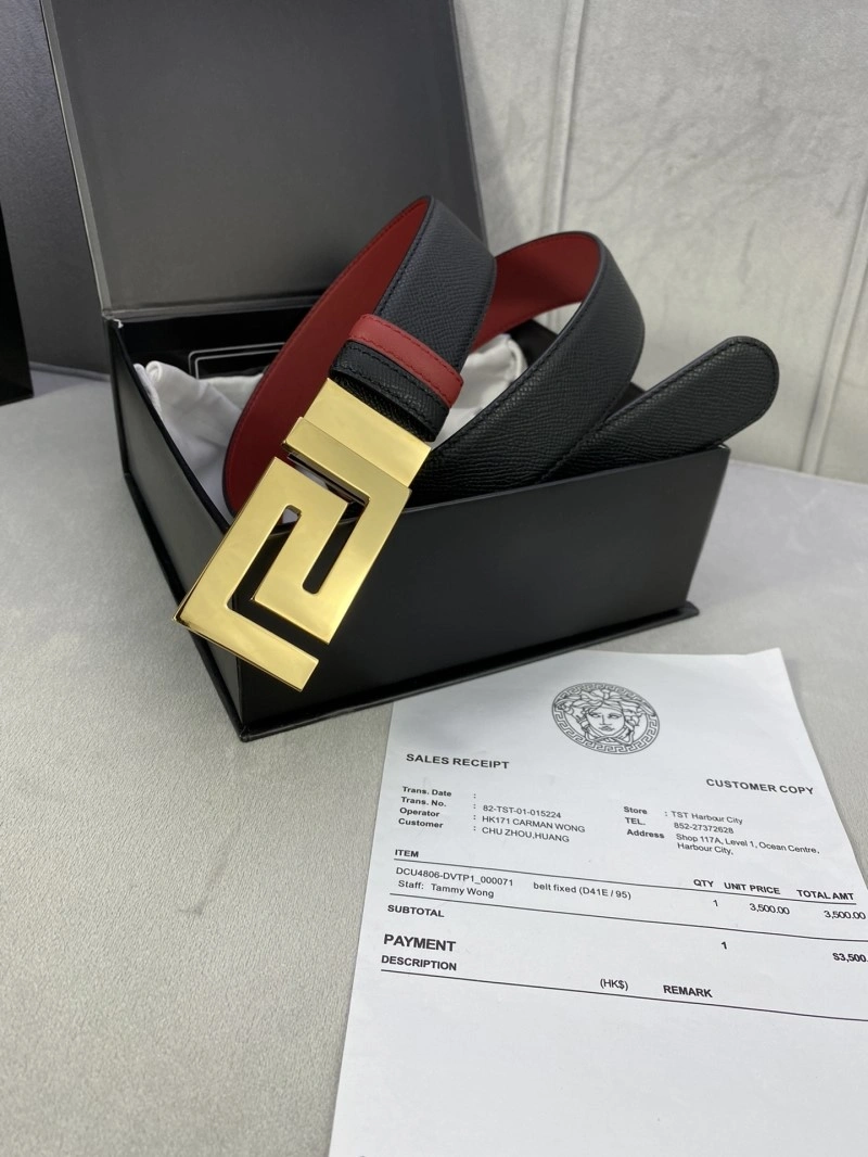 Thermal Versace Belts 304759