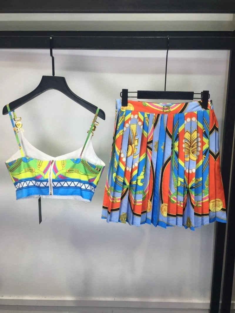 Colorful Versace Dress Suits 175049