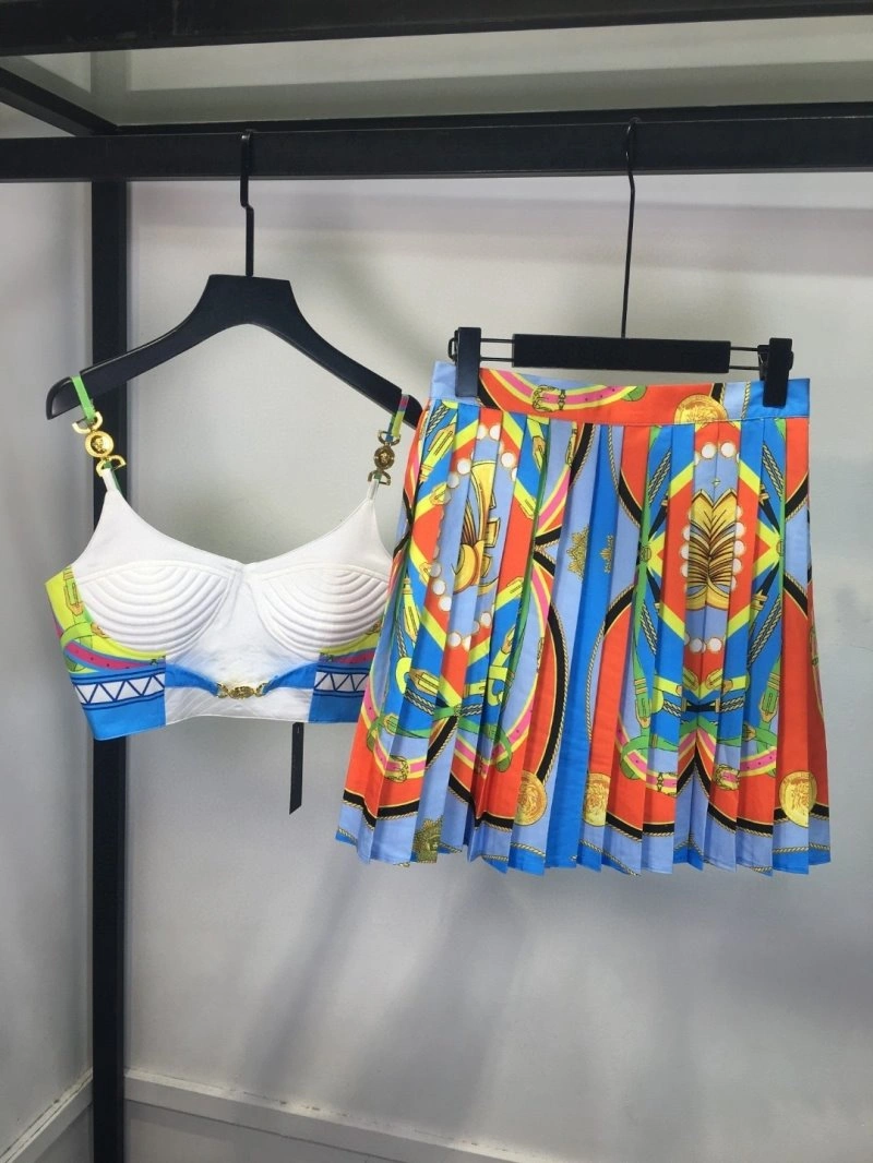 Colorful Versace Dress Suits 175049