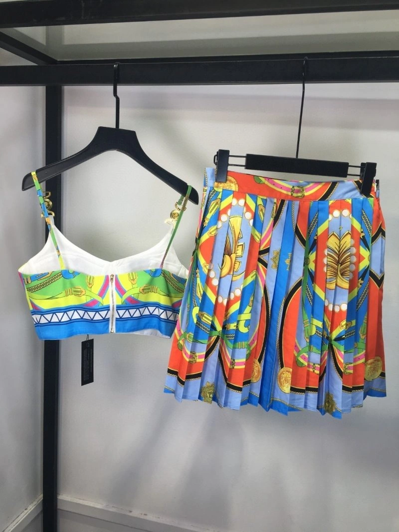 Colorful Versace Dress Suits 175049