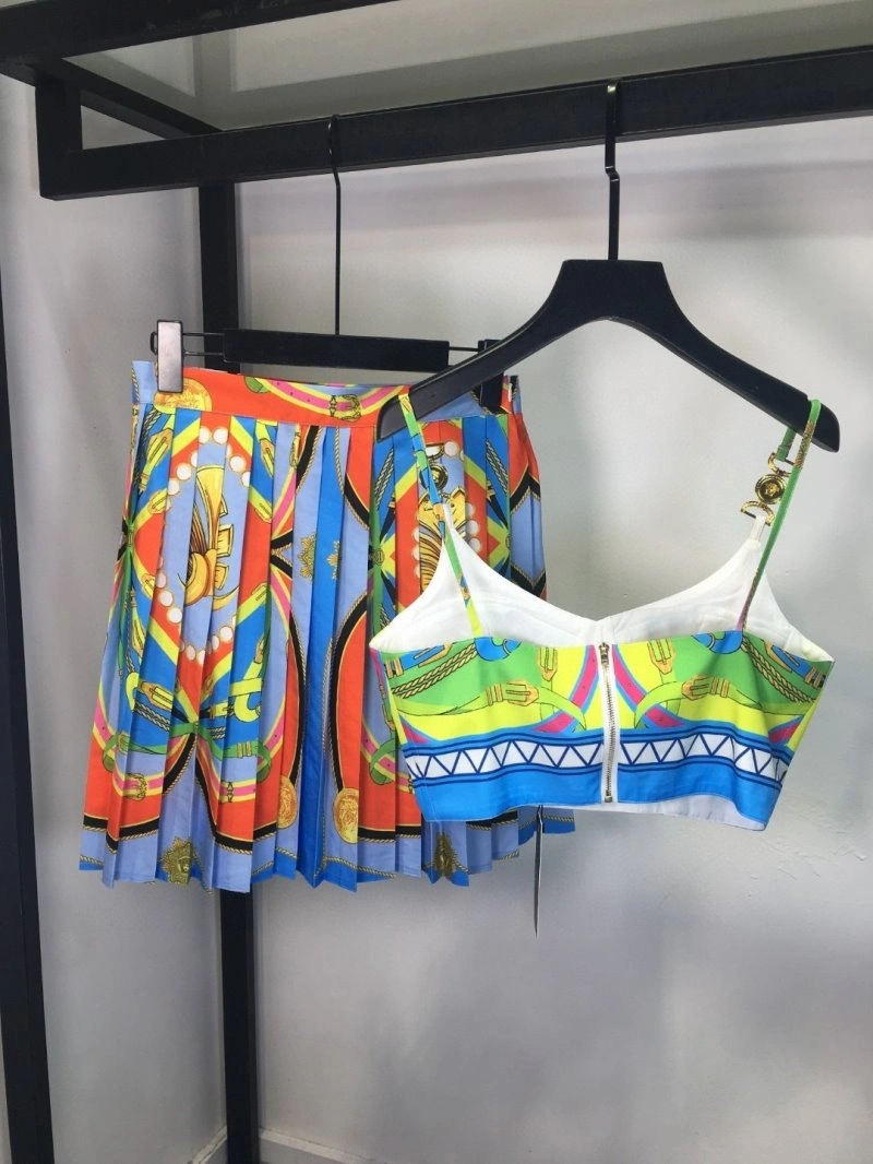 Colorful Versace Dress Suits 175049