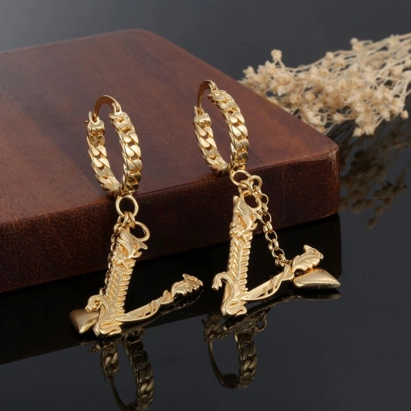 Minimalist Versace Earrings 214083