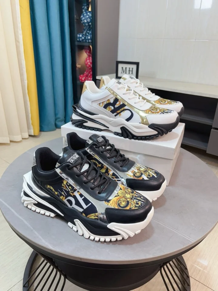 Versace Low Shoes Stylish 37306