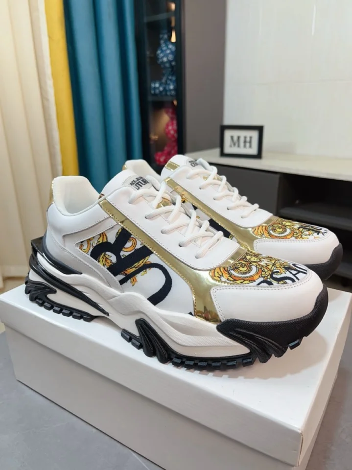 Versace Low Shoes Stylish 37306