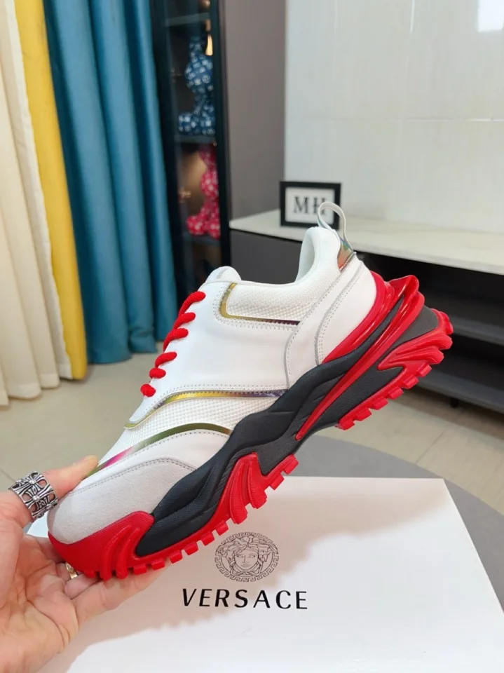 Colorful Versace Low Shoes 37299