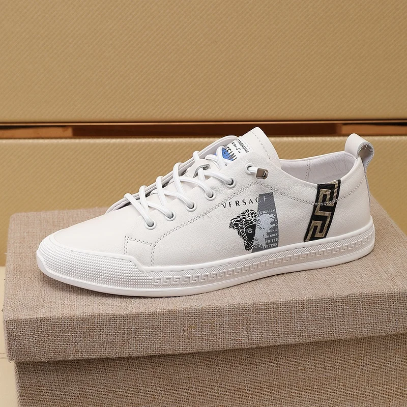 Upgraded Versace Low Shoes 37276