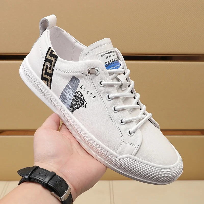 Upgraded Versace Low Shoes 37276