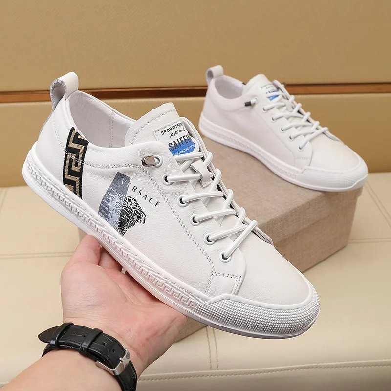 Upgraded Versace Low Shoes 37276