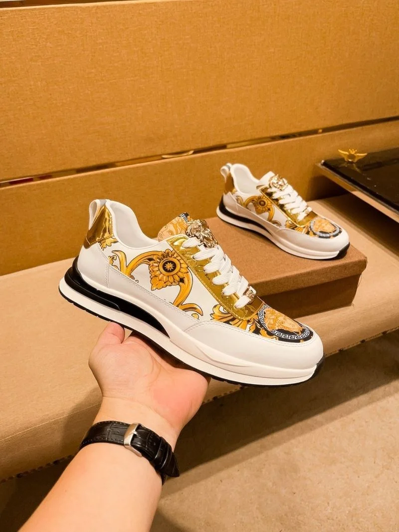 SmoothTexture Versace Low Shoes 37507