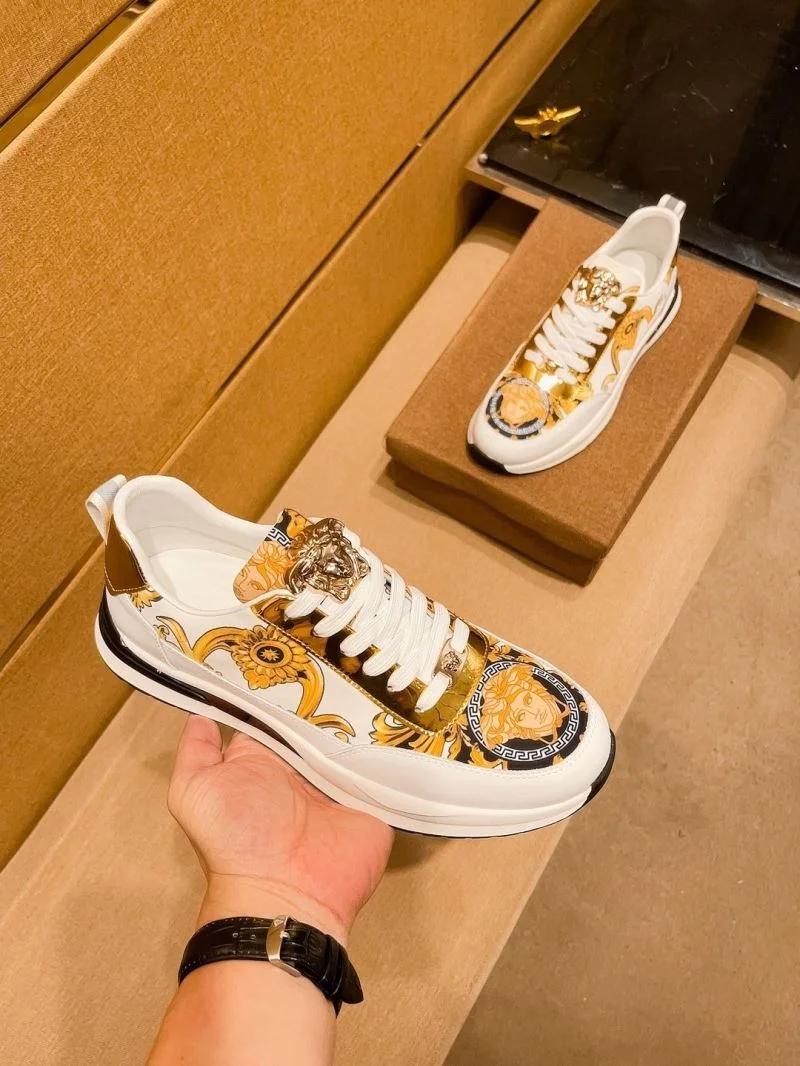SmoothTexture Versace Low Shoes 37507
