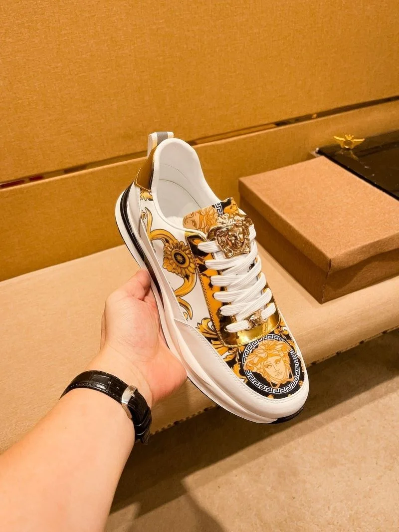 SmoothTexture Versace Low Shoes 37507
