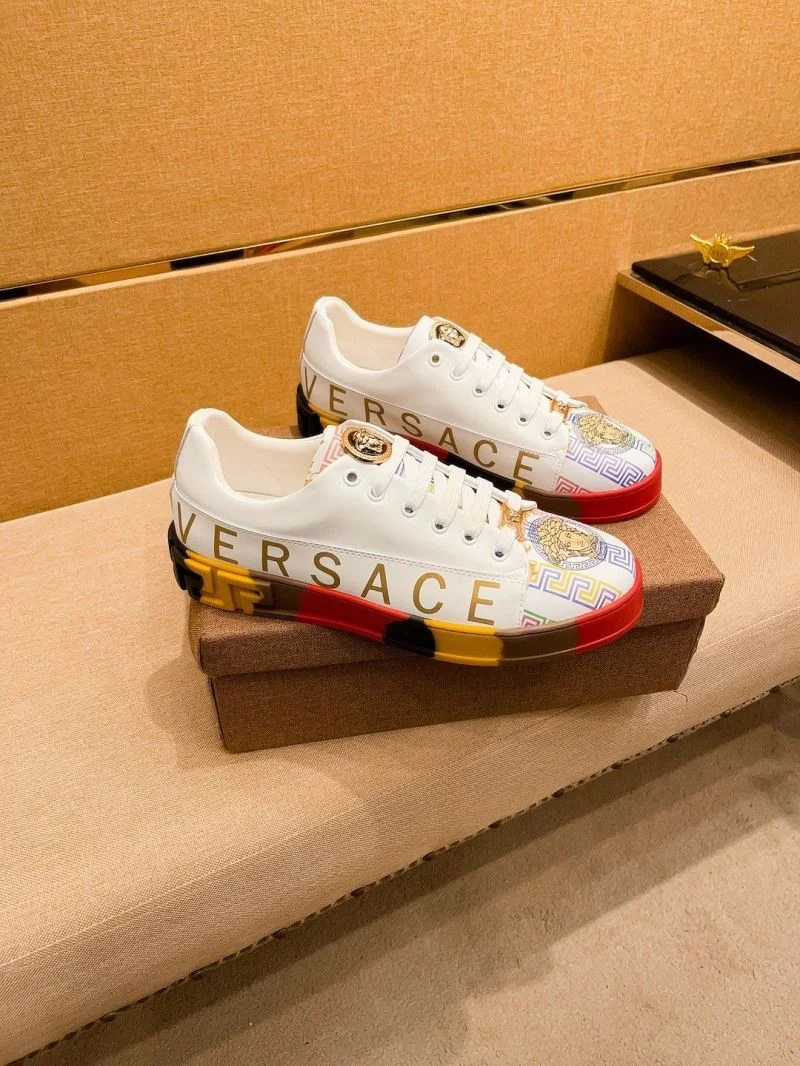 WaterResistant Versace Low Shoes 37500
