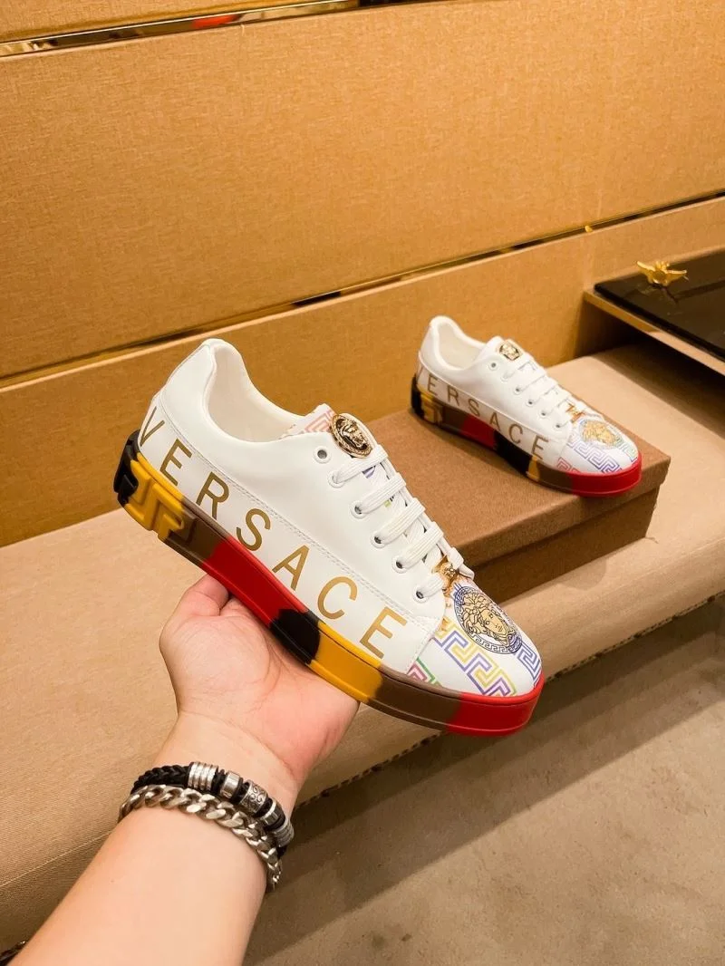 WaterResistant Versace Low Shoes 37500