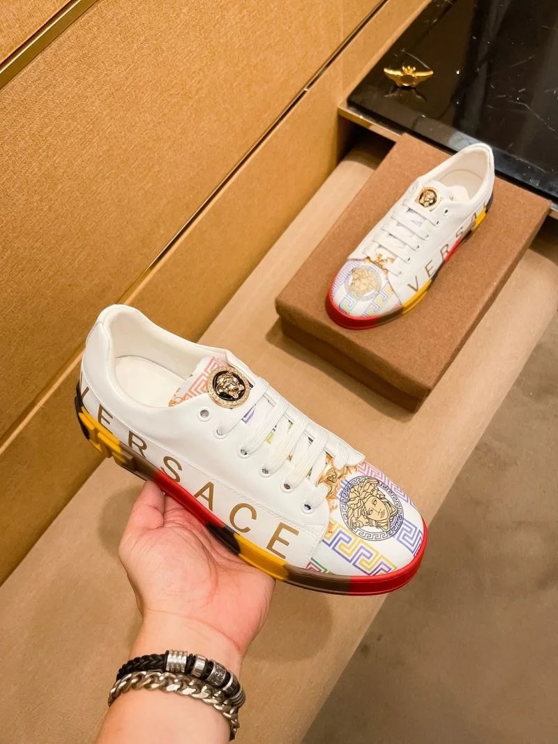 WaterResistant Versace Low Shoes 37500
