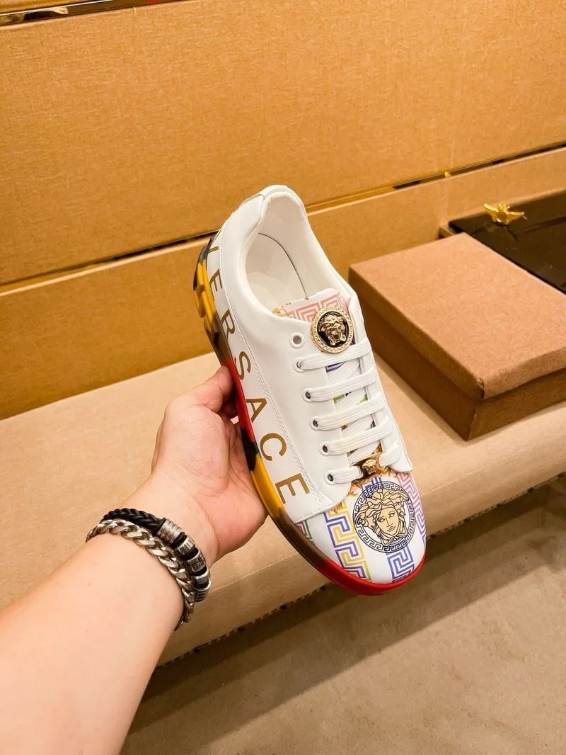 WaterResistant Versace Low Shoes 37500