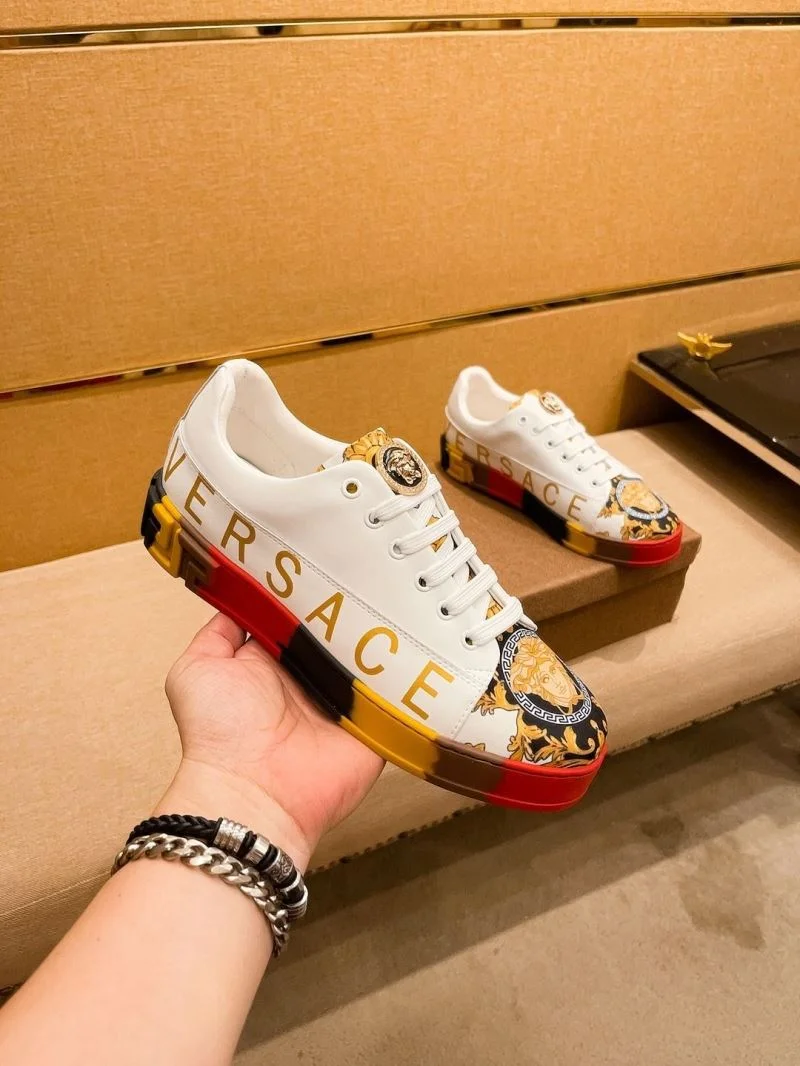 Sporty Versace Low Shoes 37495