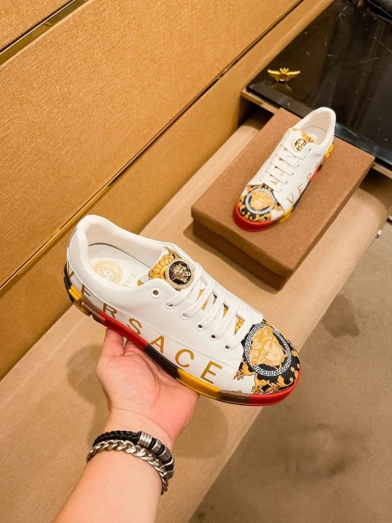 Sporty Versace Low Shoes 37495