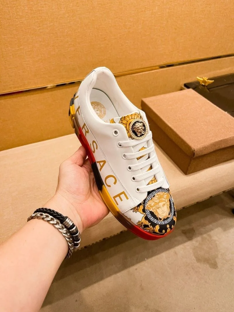 Sporty Versace Low Shoes 37495