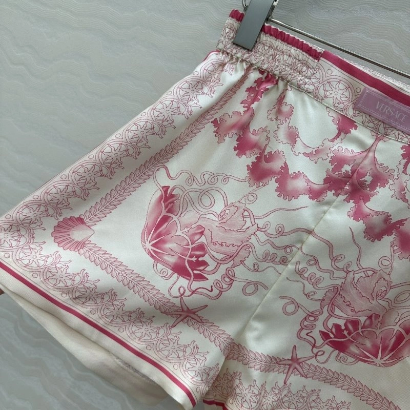 RelaxedFit Versace Short Pants 175086