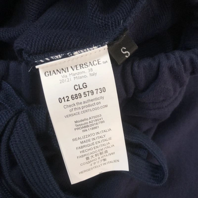 Versace Short Suits Breathable 175740