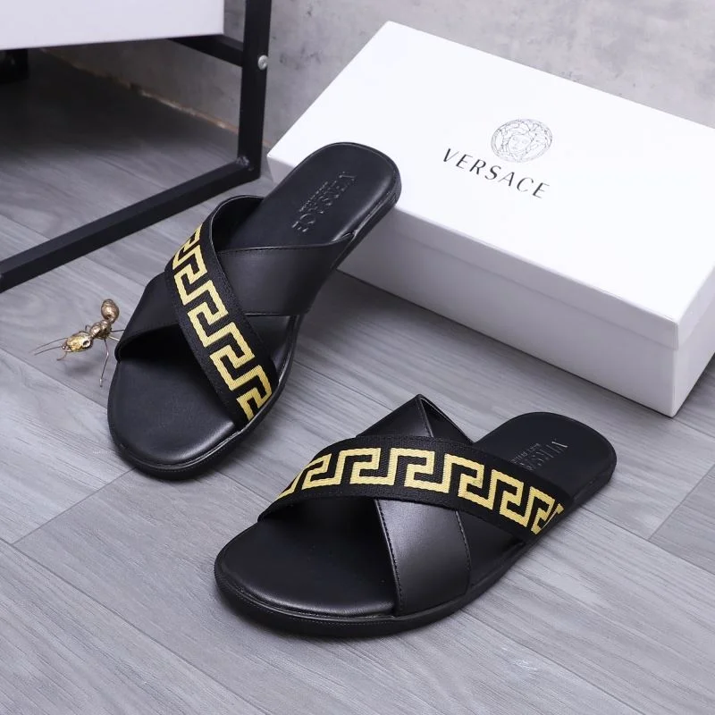 Sustainable Versace Slippers 37202