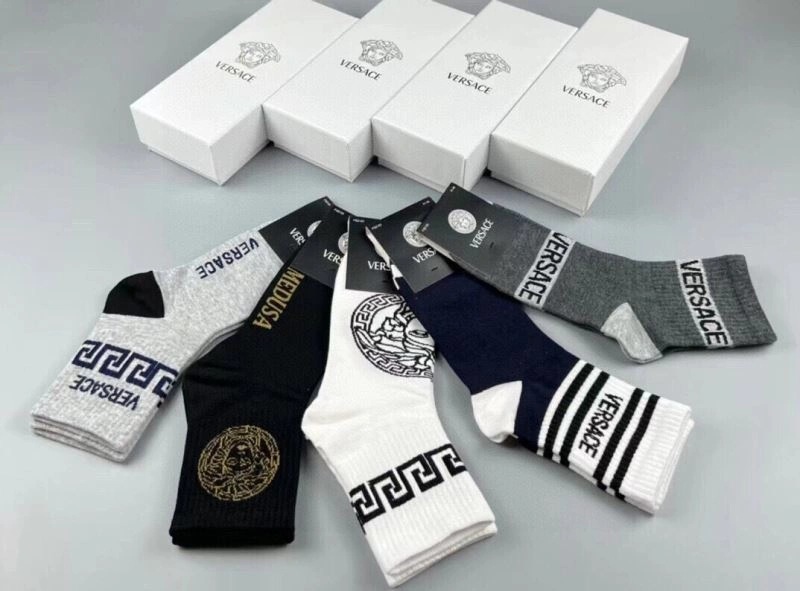 Sustainable Versace Socks 273420