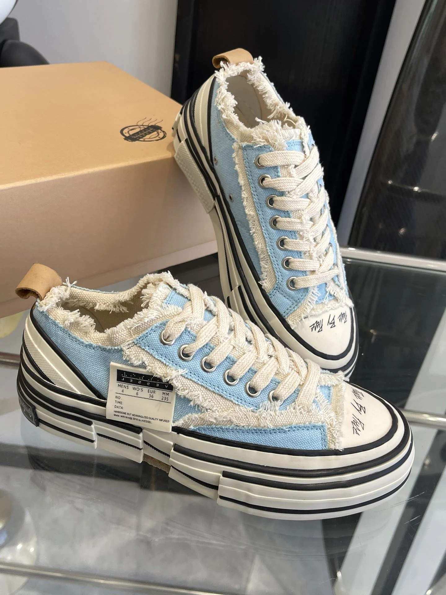 Efficient Xvessel Shoes 7076