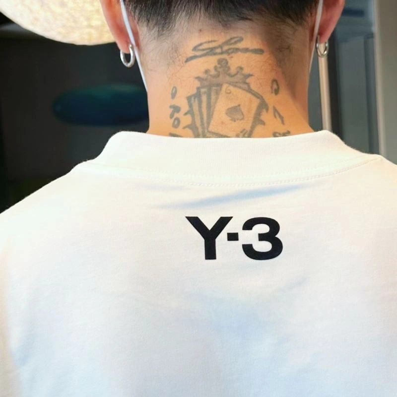 Y-3 T-Shirts Stretchable 158055