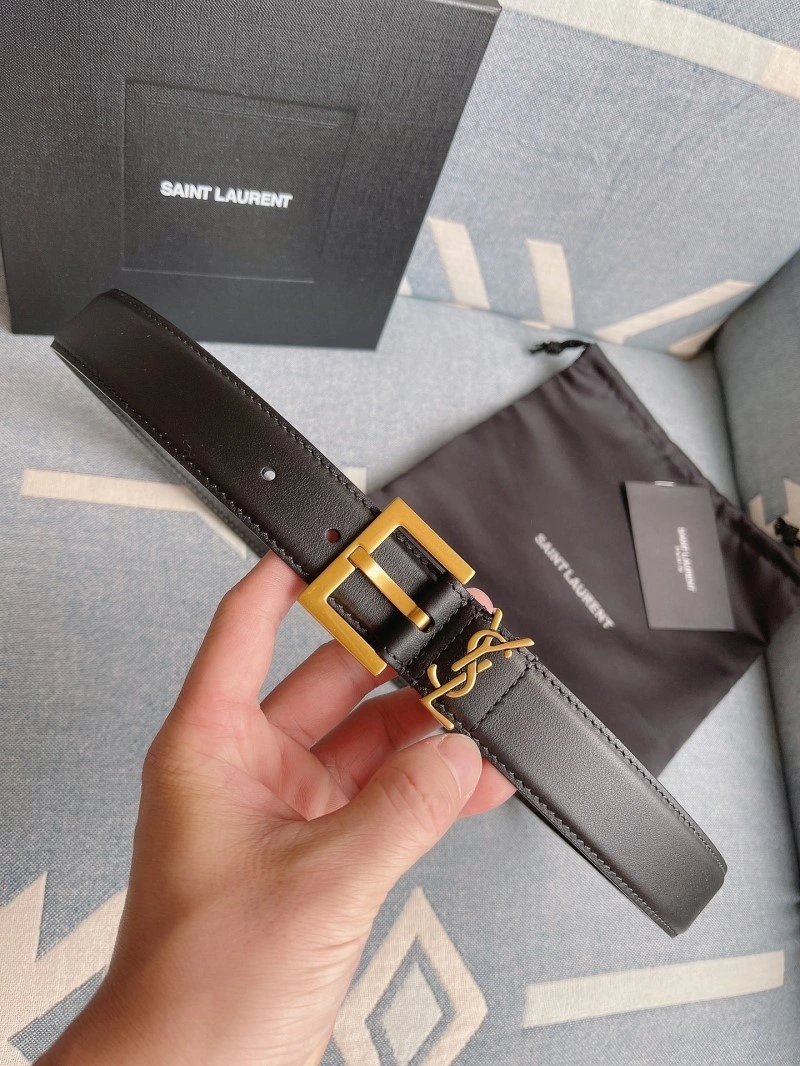 Sustainable YSL Belts 305855