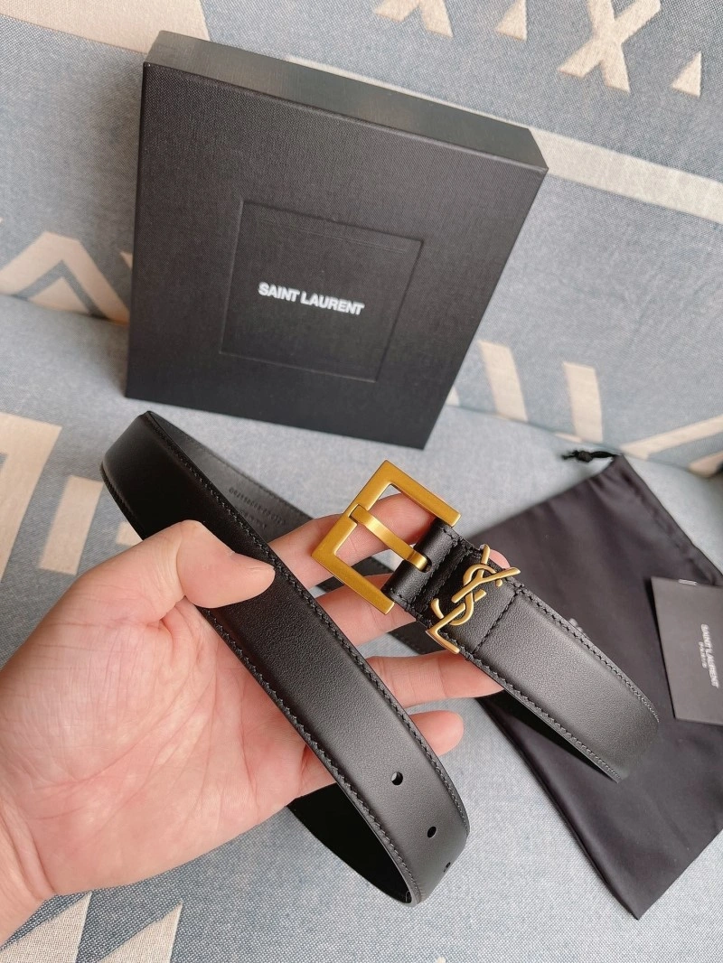 Sustainable YSL Belts 305855