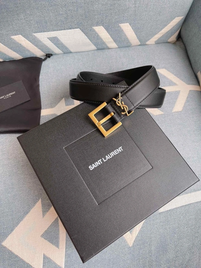 Sustainable YSL Belts 305855