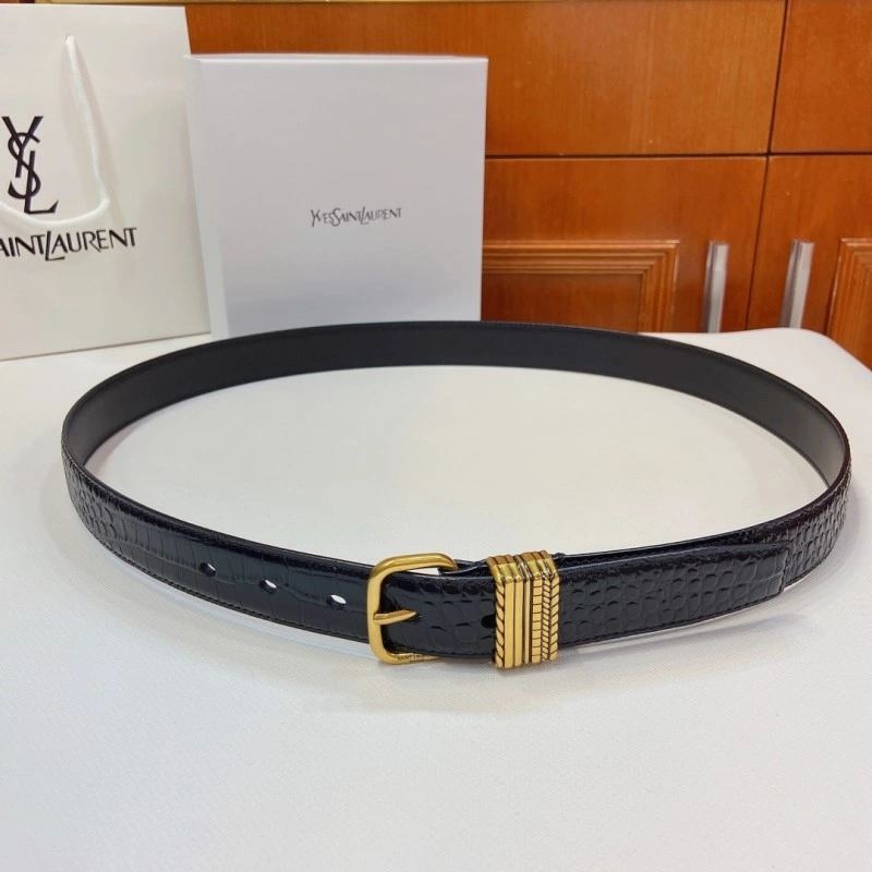 Minimalist YSL Belts 305774