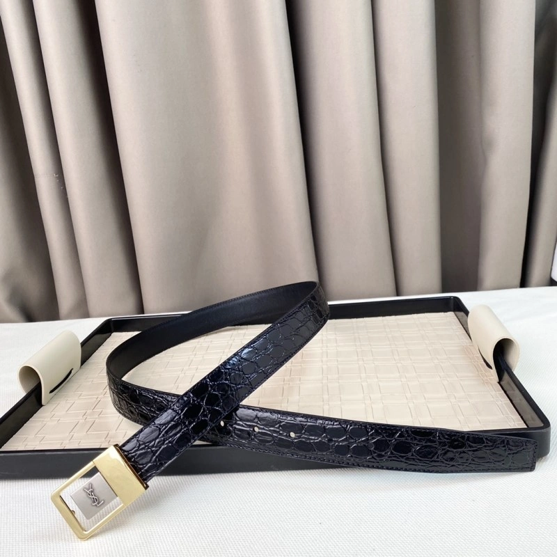 Sustainable YSL Belts 305760